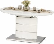 Stół rozkładany biały połysk S9-H19