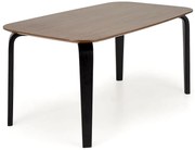 Prostokątny fornirowany stół w stylu retro H0-C85