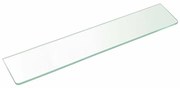 SAPHO 23484 półka 80 x 10 x 0,8 cm,  szkło przezroczyste