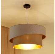 Brilagi - Żyrandol na lince VEGAS SHINE 1xE27/15W/230V śr. 50 cm kremowy/beżowy