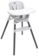 Chicco - Krzesełko do karmienia ZEST 3w1 białe/szare