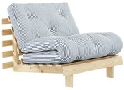 Fotel biały/jasnoniebieski Roots - Karup Design