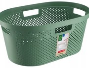 Curver Kosz na czystą bieliznę Infinity 39 l,zielony