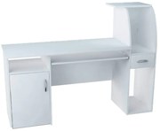 Białe biurko komputerowe G6-A22