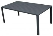 MORISS - aluminiowy stół ogrodowy 130 x 72 x 55 cm