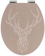 Deska sedesowa STAG, MDF/Bambus, WENKO