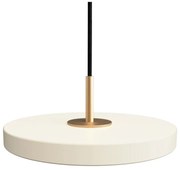 Biała lampa wisząca LED z metalowym kloszem ø 15 cm Asteria Micro – UMAGE