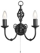 Searchlight 3380-2 - Kinkiet ZANZIBAR 2xE14/60W/230V