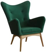 Skandynawski fotel tapicerowany H6-B30