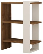 Biblioteczka Gaye Walnut White
