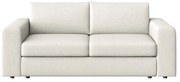Kremowa sofa 218 cm Baga – Rodier