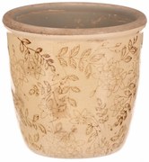 Osłonka ceramiczna na kwiaty Flores retro, 14 x 13 cm, 14 cm