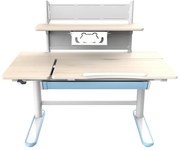 Nowoczesne biurko elektryczne z nadstawką na monitor E2-T81