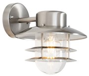 Zewnetrzna Lampa ścienna industrialna stal IP44 - ShellPrzemysłowy Oswietlenie zewnetrzne