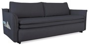 Antracytowa rozkładana sofa Miuform Charming Charlie