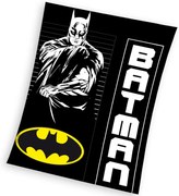 Carbotex Kocyk dziecięcy Batman Strażnik nocy, 130 x 170 cm