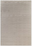 Dywan nowoczesny Perles Romby beżowo-białe 120 cm x 170 cm
