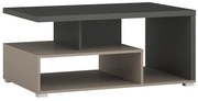 Stolik kawowy SERIO 100x60 congo/antracyt HELVETIA