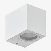 Aplikacja Ścienna Do Użytku Zewnętrznego Z Aluminium Dolton Biała - Sklum
