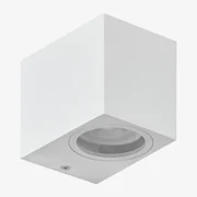 Aplikacja Ścienna Do Użytku Zewnętrznego Z Aluminium Dolton Biała - Sklum