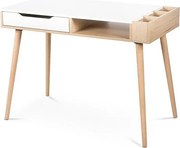 Biurko SOFIE białe/buk