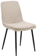 Kremowe krzesło Becca – Actona