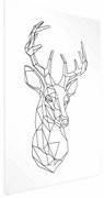 Plakat Geometryczny jeleń 60x90 cm bez ramy bez marginesu ARTGEIST B