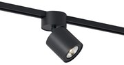 Nowoczesny czarny reflektor do 1-fazowego systemu szynowego GU10 70mm - Iconic Roto
