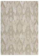 Beżowy wełniany dywan tkany ręcznie 200x290 cm Dion Ikat – Flair Rugs