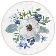 Okrągły dywan odpowiedni do prania i robotów sprzątających ø 120 cm Comfort – Mila Home