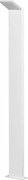 Zewnętrzna lampa słupkowa LED IP54 9W 110CM 4000k Biała 2200K/2700K/3000K Włącz/Wyłącz