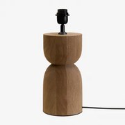 Podstawa Do Lampy Stołowej Diniz Drewno Mango & ↑30 Cm - Sklum