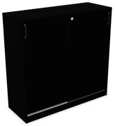 Szafka biurowa przesuwna EASY SPACE CABINET S 3-OH 120cm czarna zamykana NOWY STYL