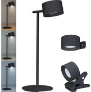 Solight WO68-B-LED 3w1 lampa LED 4W 2000mAh 3000/4000/6500K czarna