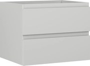 Mexen Orio szafka łazienkowa podumywalkowa 60 cm, 2 szuflady, szara mat - 91A10-06047-2-BFF62