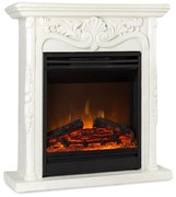 Klarstein Lienz 1800W 60cm Kominek Elektryczny Dekoracyjny Biały