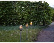 Zestaw 3 ogrodowych dekoracji świetlnych LED Star Trading Olympus, wys. 40 cm