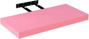 Półka ścienna STILISTA Volato różowa, 110 cm