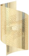 Złoty ażurowy kinkiet metalowy - D144 W4-G06