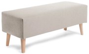 Beżowa ławka Kave Home Lydia