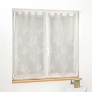 Beżowe firanki z woalu zestaw 2 szt. 60x90 cm Berry – douceur d'intérieur