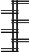Mexen Jari grzejnik łazienkowy dekoracyjny 1005 x 550 mm, 339 W, czarny - W115-1005-550-00-70