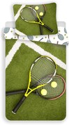 PrzytulneMieszkanie.pl PrzytulneMieszkanie.pl Bawełniana pościel TENIS zielona Rozmiar pościeli: 70 x 90 cm | 140 x 200 cm