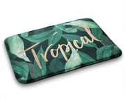 Dywanik łazienkowy antypoślizgowy Dywanik łazienkowy antypoślizgowy tropikalne liście