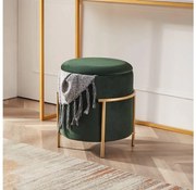 Eglo 424136 - Taboret MASHIKE 46x41 cm zielony/złoty