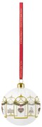 Szklana ręcznie dmuchana bombka ø 8 cm Annual Christmas Bauble – Holmegaard