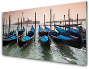 Obraz Akrylowy Łódki Woda Architektura