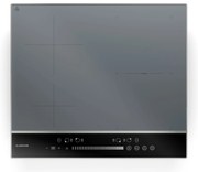 Klarstein DualTone 60cm Płyta Indukcyjna 4 Strefy Gotowania Srebrny