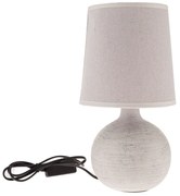 Ceramiczna lampa stołowa Luna, 29 cm, beżowa
