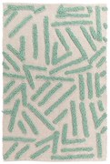 Miętowo-kremowy dywan odpowiedni do prania 60x90 cm Athena – douceur d'intérieur